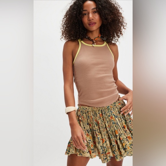 FP ONE Third charm mini printed NWOT green combo - Picture 3 of 3